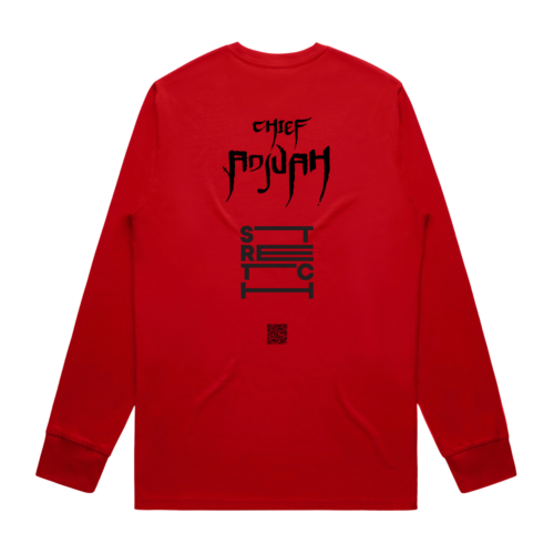 CHRISTIAN SCOTT VS CHIEF ADJUAH LONG SLEEVE (RED)