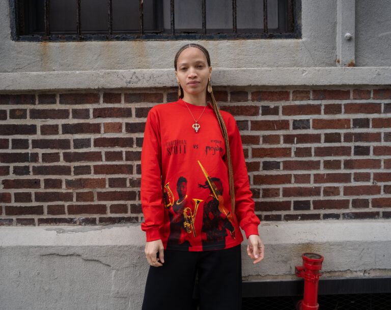 CHRISTIAN SCOTT VS CHIEF ADJUAH LONG SLEEVE (RED)