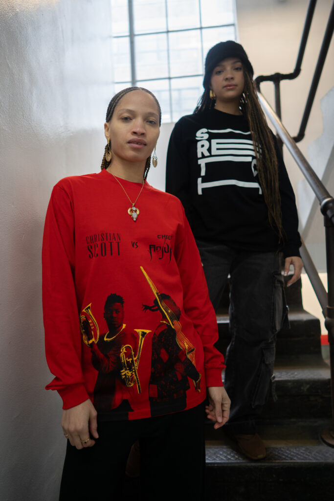 CHRISTIAN SCOTT VS CHIEF ADJUAH LONG SLEEVE (RED)