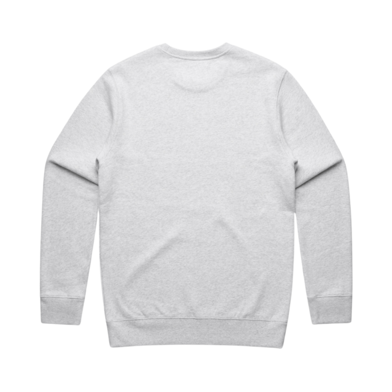 CHIEF ADJUAH CREWNECK (WHITE HEATHER)