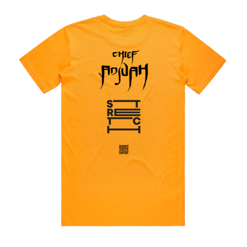 CHRISTIAN SCOTT VS CHIEF ADJUAH TEE (GOLD) - back