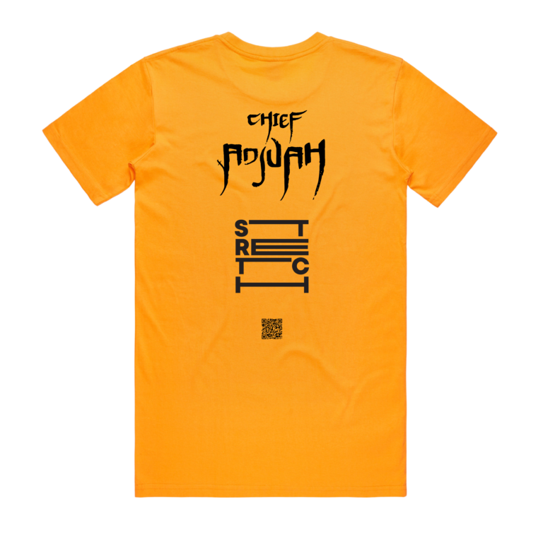 CHRISTIAN SCOTT VS CHIEF ADJUAH TEE (GOLD) - back