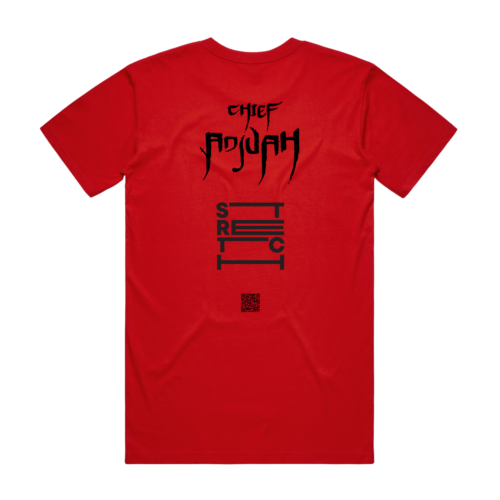 CHRISTIAN SCOTT VS CHIEF ADJUAH TEE (RED) - back