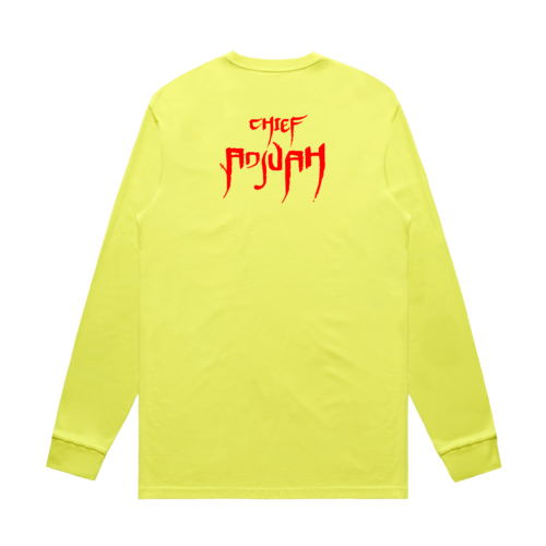 SUNHAWK CROWN LONG SLEEVE (LIGHTNING YELLOW) - back