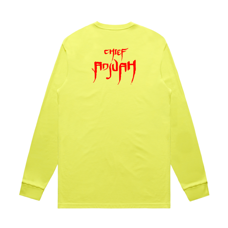 SUNHAWK CROWN LONG SLEEVE (LIGHTNING YELLOW) - back