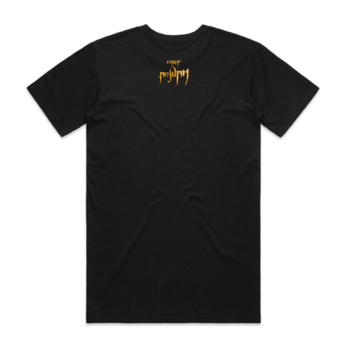 BACK 2 BACK TEE (BLACK) - back